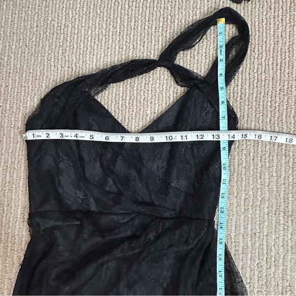 Michael Costello Black Lace Maxi Dress - Picture 14 of 16